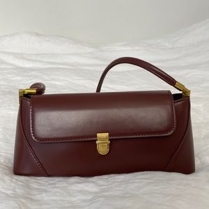 Burgundy Shoulder Bag